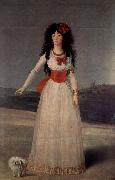 Francisco de Goya Duchess of Alba - The White Duchess oil